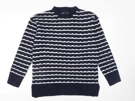 Womens UK Size S New Look Blue Pullover Jumper