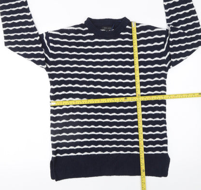 Womens UK Size S New Look Blue Pullover Jumper