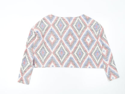 Womens UK Size M TALLY WEiJL Multicoloured Pullover Jumper
