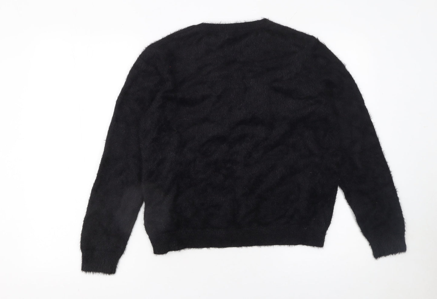 Womens UK Size 14 Lipsy Black Pullover Jumper