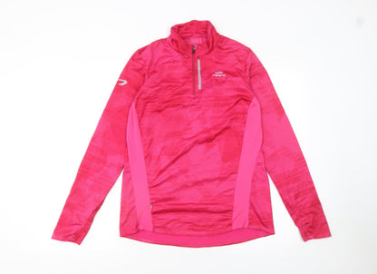 Womens UK Size 12 Kalenji Pink Pullover Sweatshirt