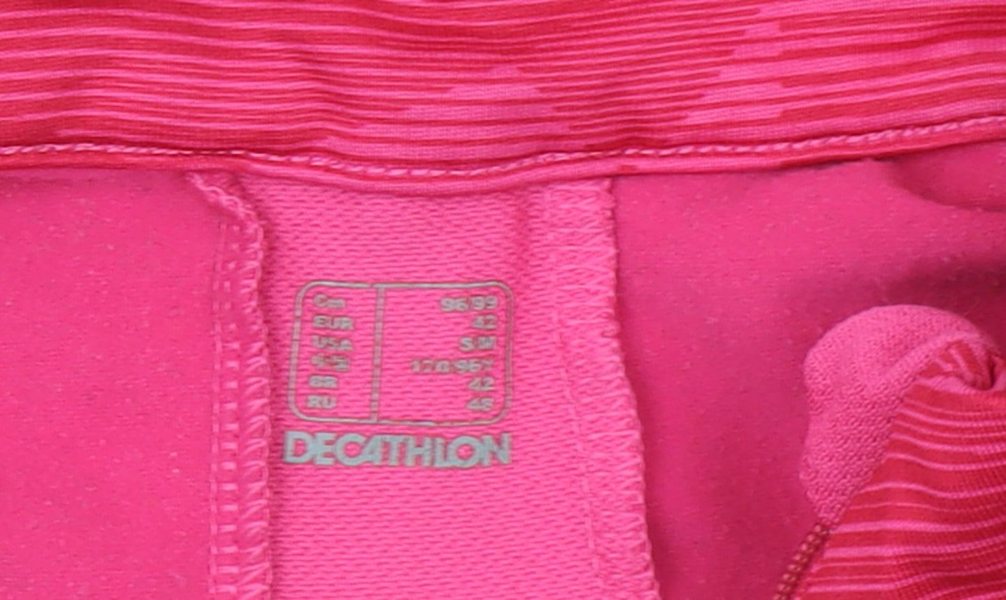 Womens UK Size 12 Kalenji Pink Pullover Sweatshirt