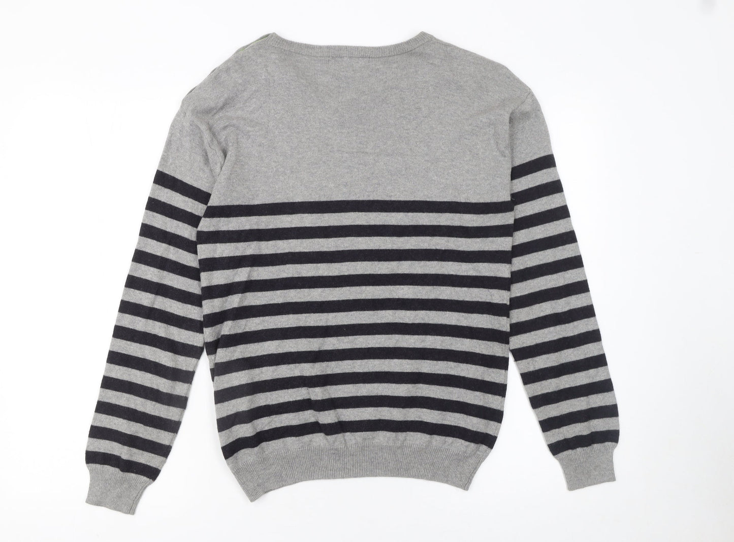 Womens UK Size XS Woolovers Grey Pullover Jumper