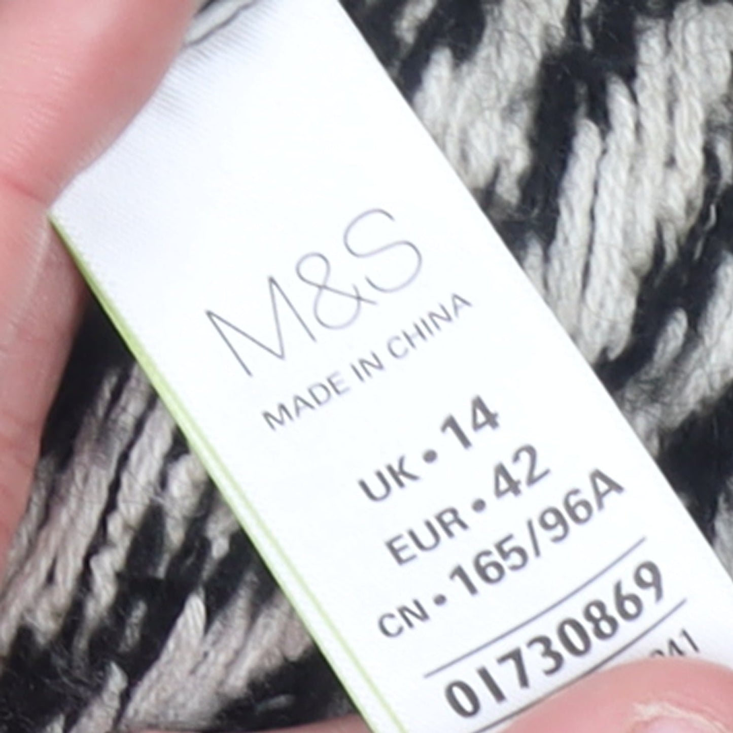 Womens UK Size 14 Marks and Spencer Black Pullover Jumper