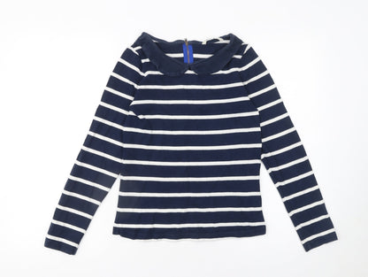 Womens UK Size 8 Boden Blue Basic T-Shirt
