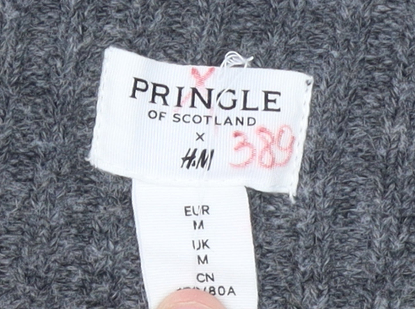 Womens UK Size M Pringle of Scotland x H&M Straight & Pencil Knit Skirt
