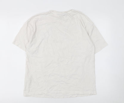 Womens UK Size XS Primark White Basic T-Shirt