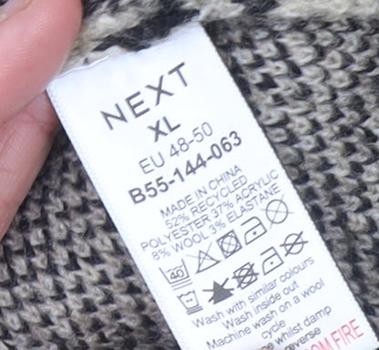 Womens UK Size XL NEXT Beige Pullover Jumper