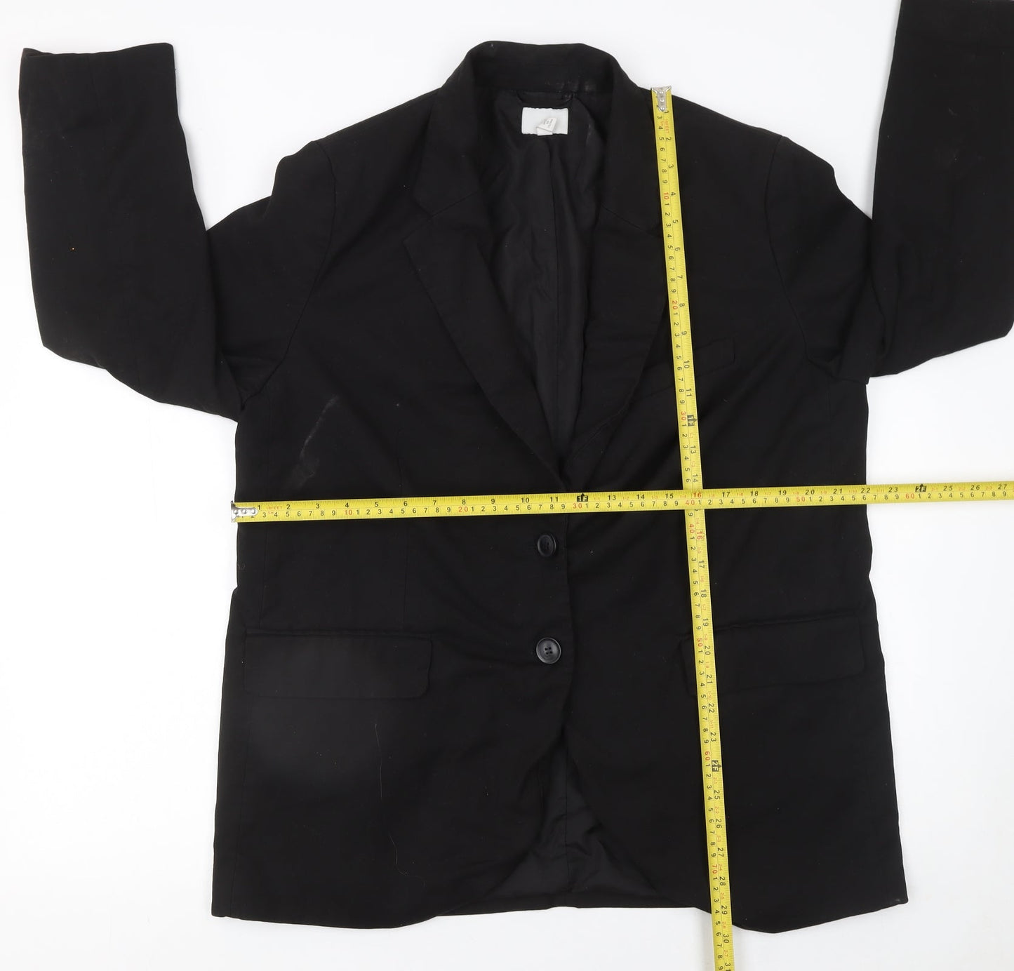 Womens UK Size L H&M Regular Black Blazer