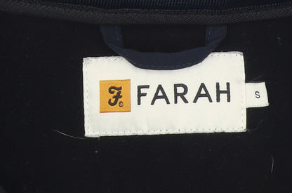 Mens UK Size S Farah Blue Soft Shell