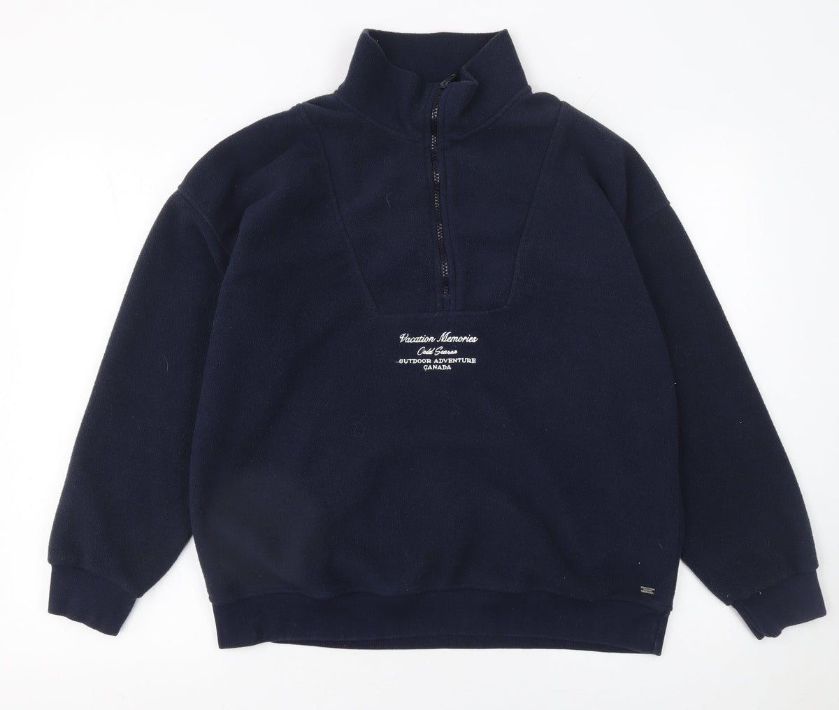 Teens UK Size S Pull&Bear Blue Pullover Sweatshirt