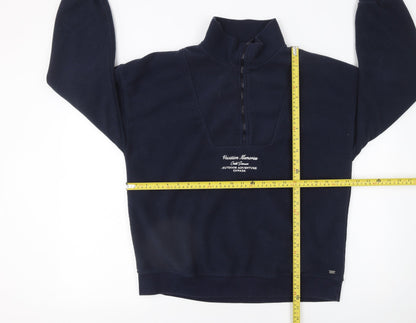 Teens UK Size S Pull&Bear Blue Pullover Sweatshirt