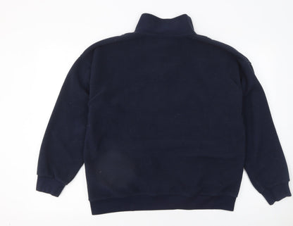Teens UK Size S Pull&Bear Blue Pullover Sweatshirt