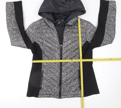 Womens UK Size L GUESS Grey Puffer Jacket