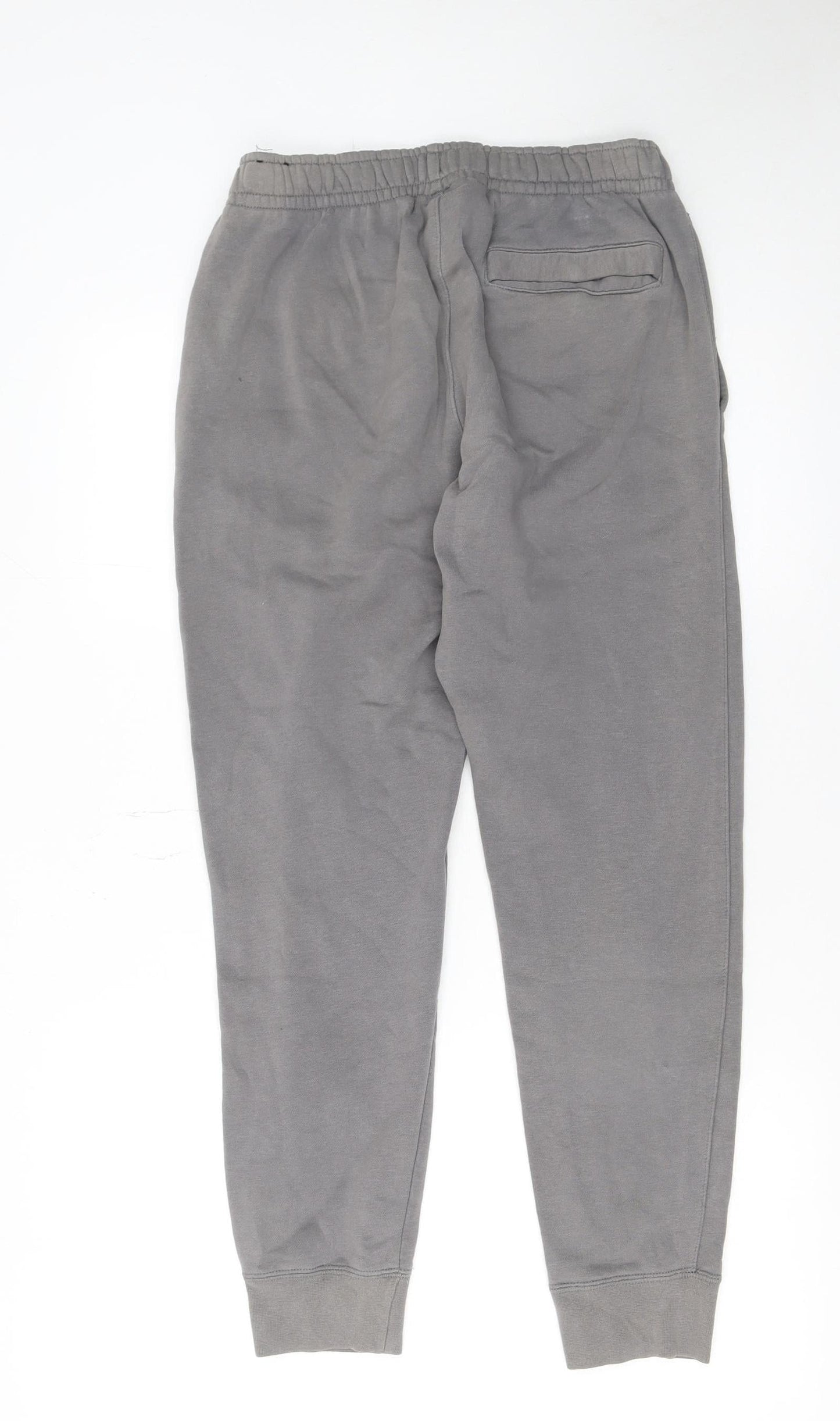 Mens UK Size S Nike Regular Fit Jogger Grey Trousers