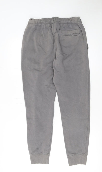 Mens UK Size S Nike Regular Fit Jogger Grey Trousers