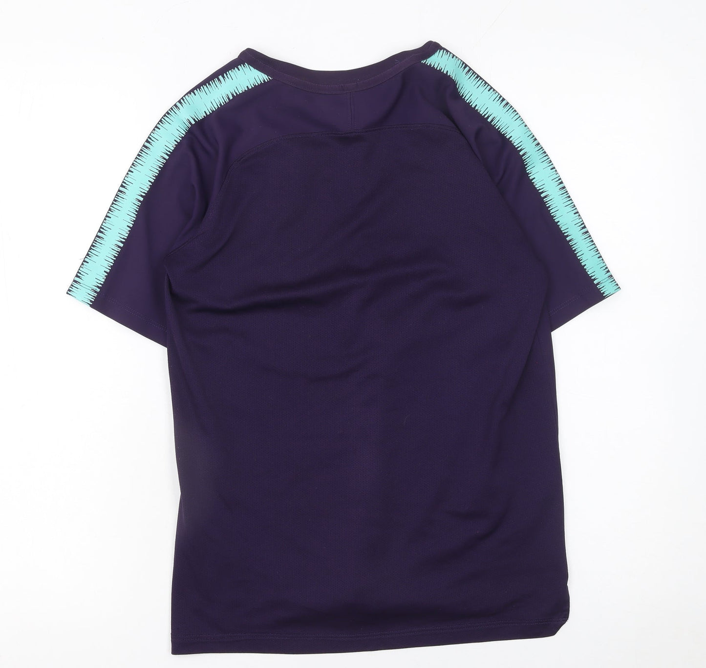 Nike Boys Purple FC Barcelona Dri-FIT Football Training T-Shirt XL 13-15 Years