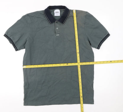 Mens UK Size M Diesel Cotton Blend Polo Shirt