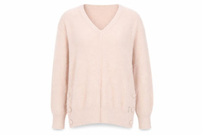 Womens UK Size S Vila Joy Pink Pullover Jumper