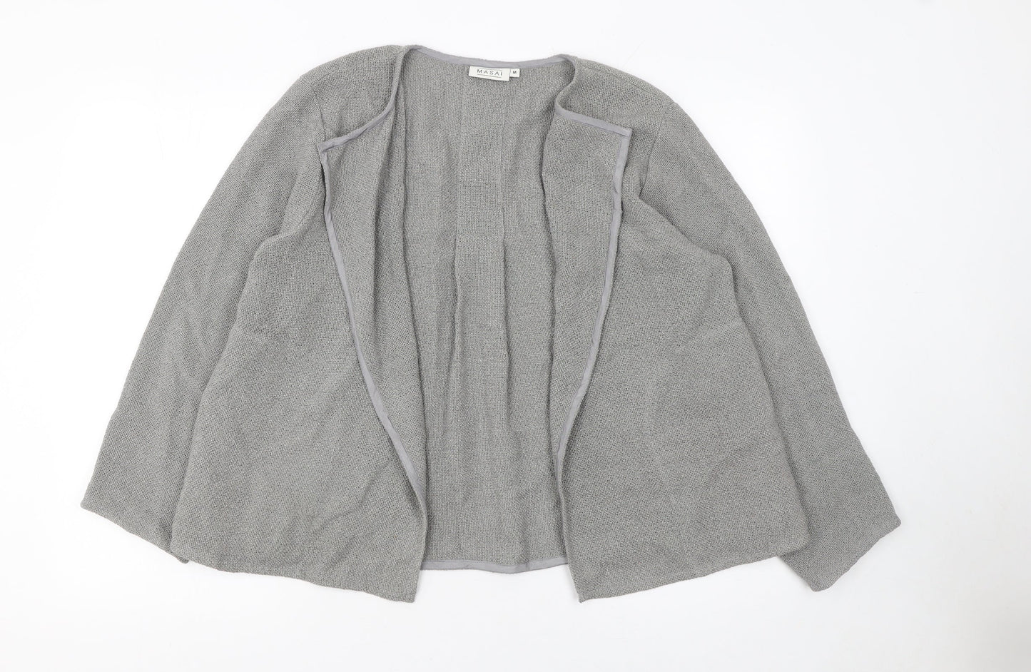 Womens UK Size M Masai Grey Cardigan Jumper