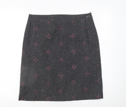 Womens UK Size 10 White Stuff Straight & Pencil Tweed Skirt