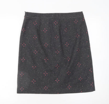 Womens UK Size 10 White Stuff Straight & Pencil Tweed Skirt