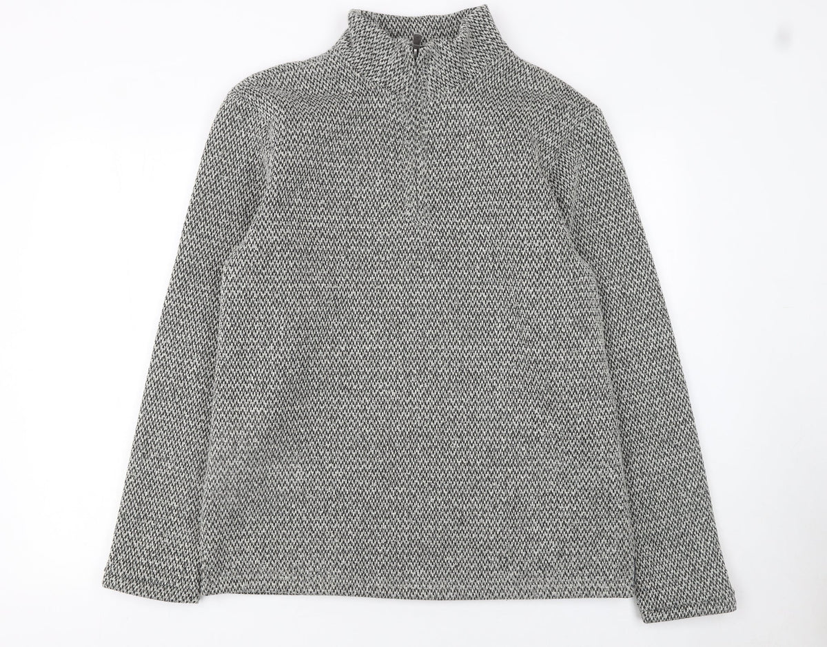 Mens UK Size M Matalan Grey Pullover Sweatshirt