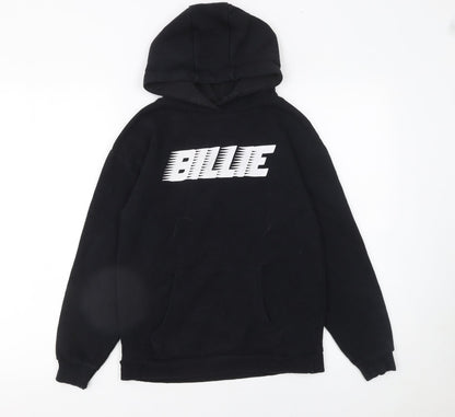Boys UK Size 10-11 Years Primark Black Pullover Hoodie