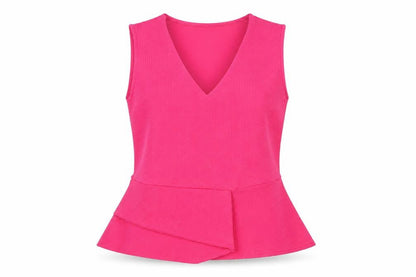 Womens UK Size 16 Definitions Pink Tunic Blouse