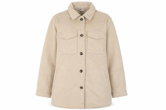 Womens UK Size S H&M Beige Basic Jacket