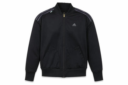 Womens UK Size S adidas Black Full Zip Sweatshirt