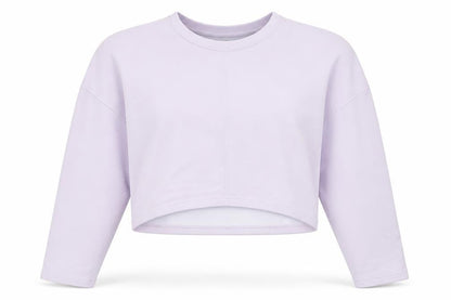 Womens UK Size M adidas Purple Pullover Sweatshirt