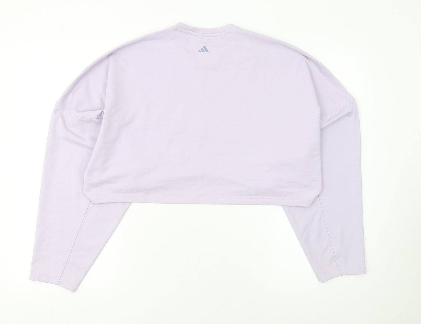 Womens UK Size M adidas Purple Pullover Sweatshirt