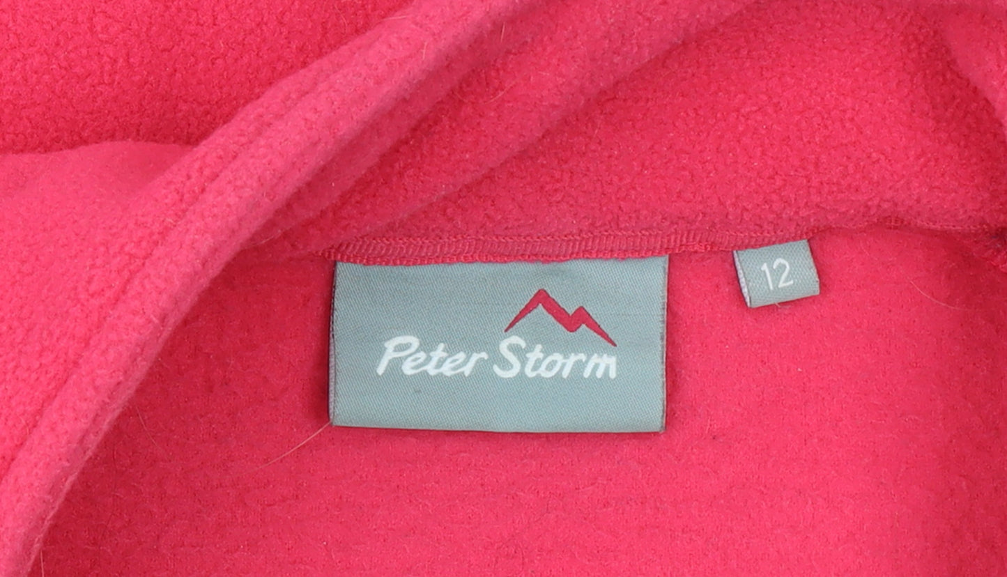 Womens UK Size 12 Peter Storm Pink Fleece