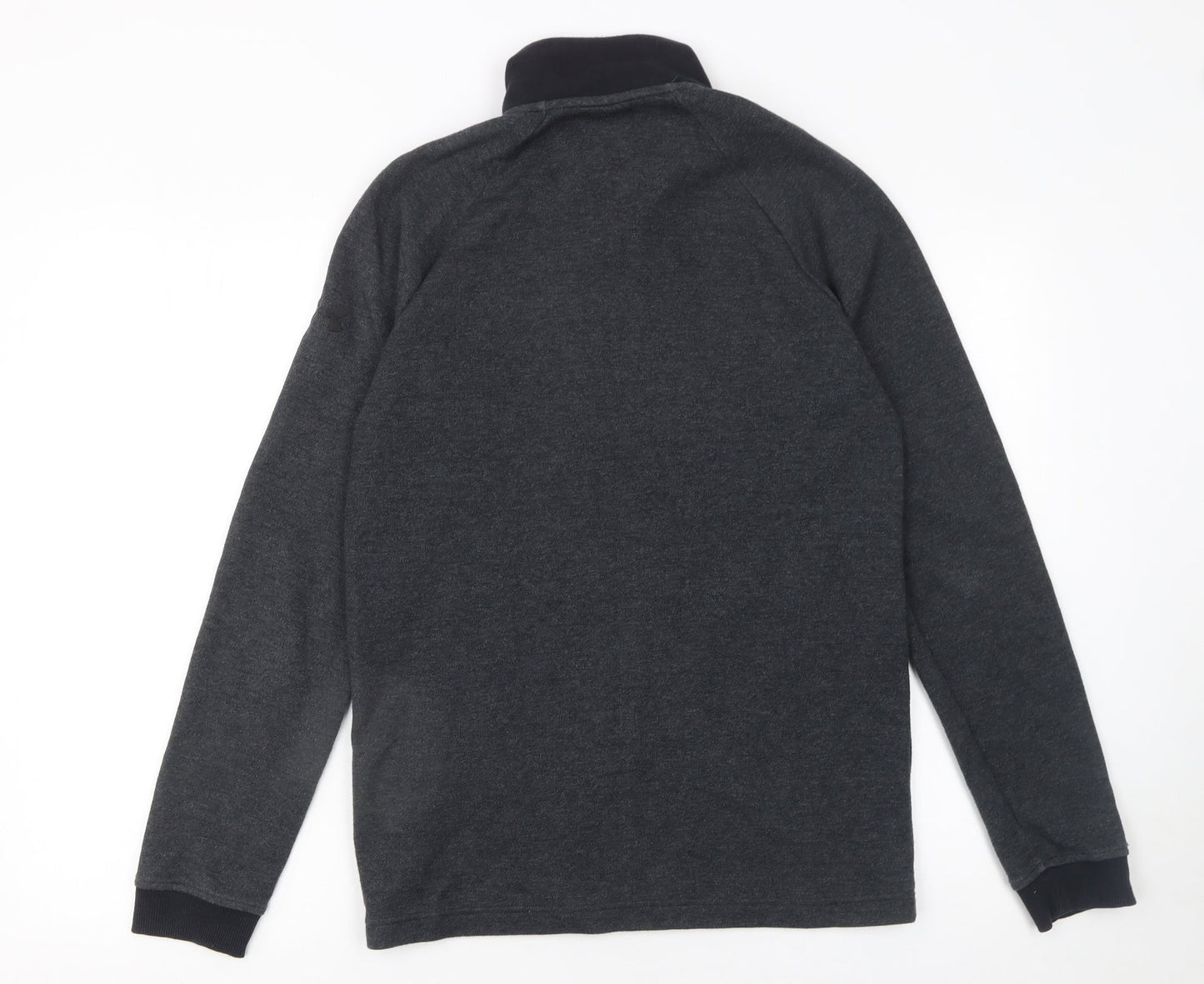 Mens UK Size S Under armour Grey 1/4 Zip Sweatshirt