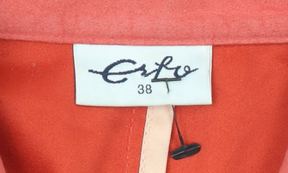 Womens UK Size 10 Erfo Orange Belted