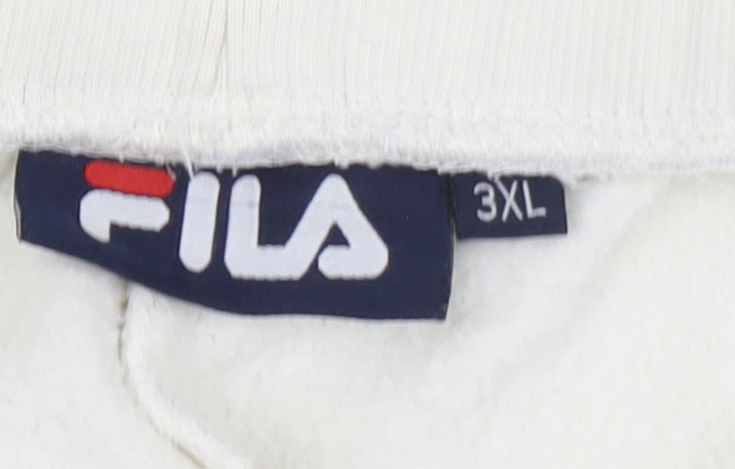 Womens UK Size 3XL FILA Regular Fit Sweatpants White Trousers