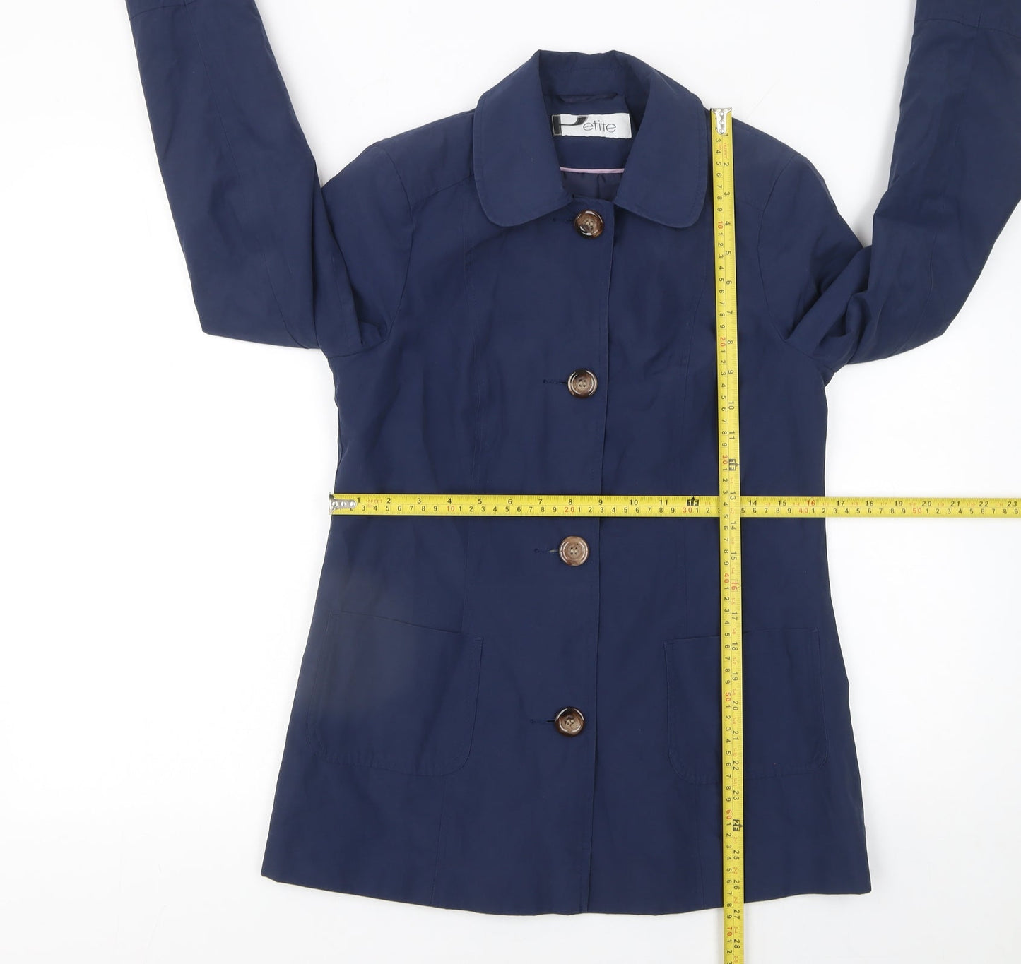 Womens UK Size 8 BHS Blue Basic Jacket