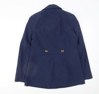 Womens UK Size 8 BHS Blue Basic Jacket