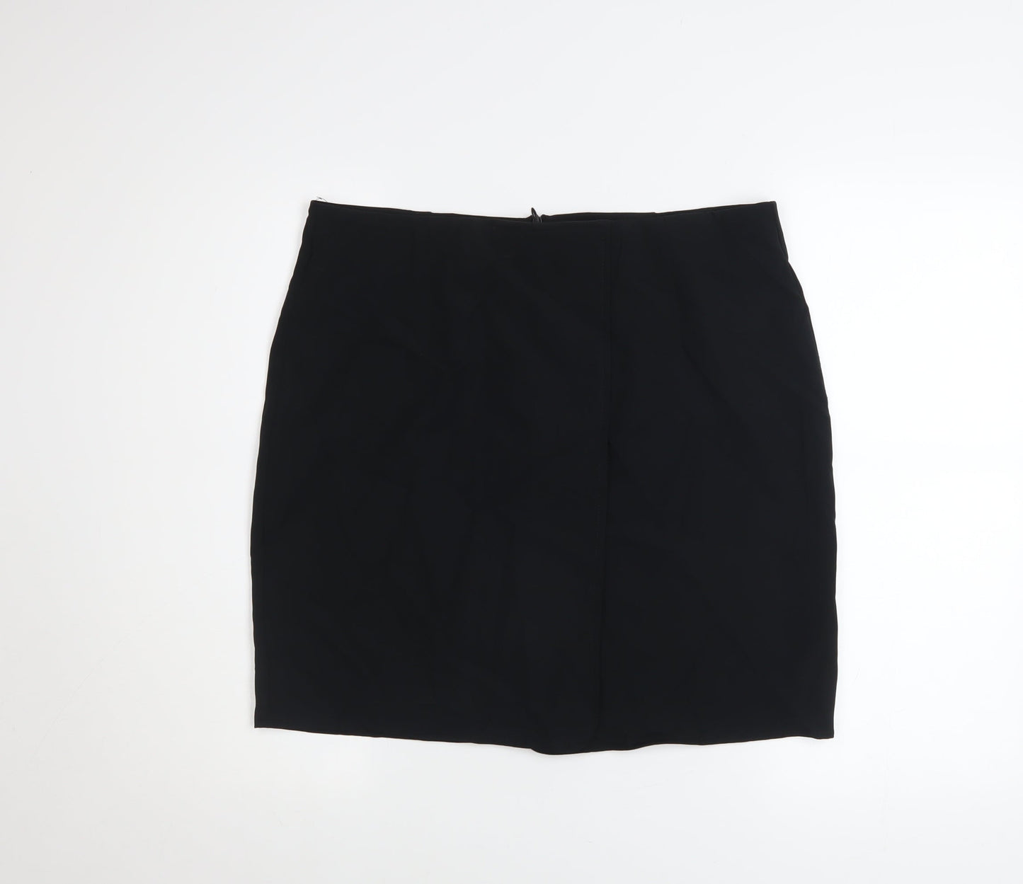 Womens UK Size 16 Boohoo Straight & Pencil Jersey Skirt