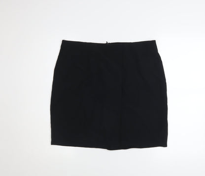 Womens UK Size 16 Boohoo Straight & Pencil Jersey Skirt