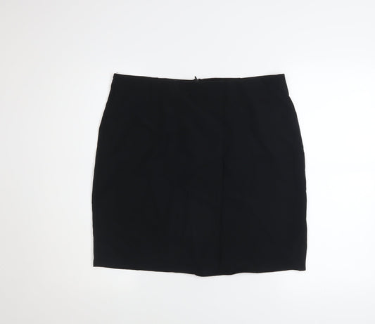 Womens UK Size 16 Boohoo Straight & Pencil Jersey Skirt