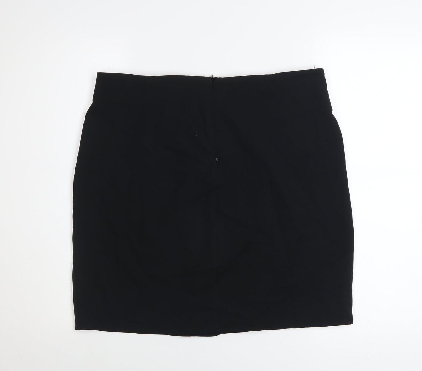 Womens UK Size 16 Boohoo Straight & Pencil Jersey Skirt