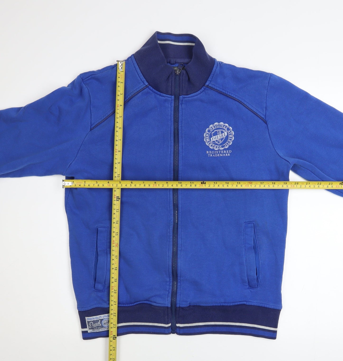 Mens UK Size M Diesel Jeans Blue Gym & Training Running & Jogging Casual Jacket
