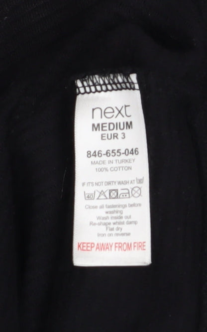 Mens UK Size M NEXT Black Walking Casual Jacket