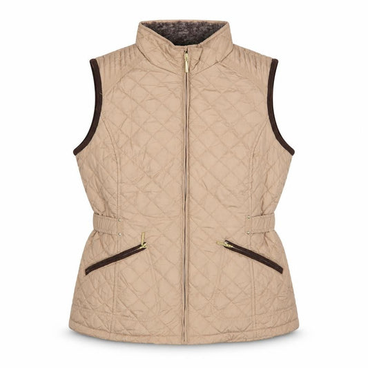 Womens UK Size L Weatherproof Beige Quilted Coat