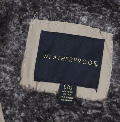 Womens UK Size L Weatherproof Beige Quilted Coat