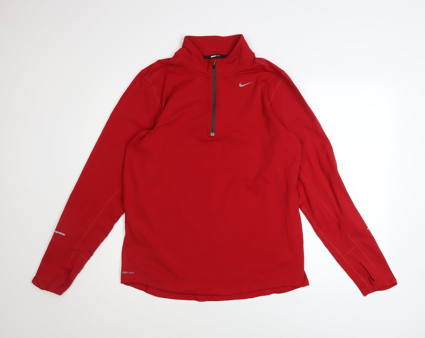 Mens UK Size M Nike Red Pullover Sweatshirt