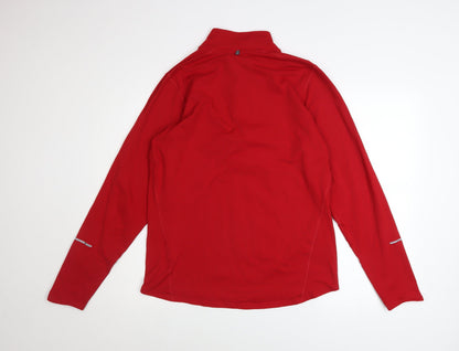 Mens UK Size M Nike Red Pullover Sweatshirt