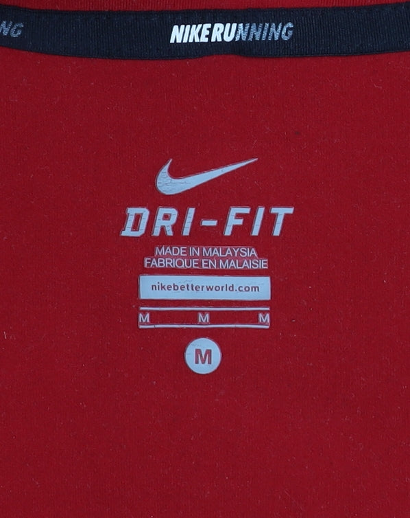 Mens UK Size M Nike Red Pullover Sweatshirt